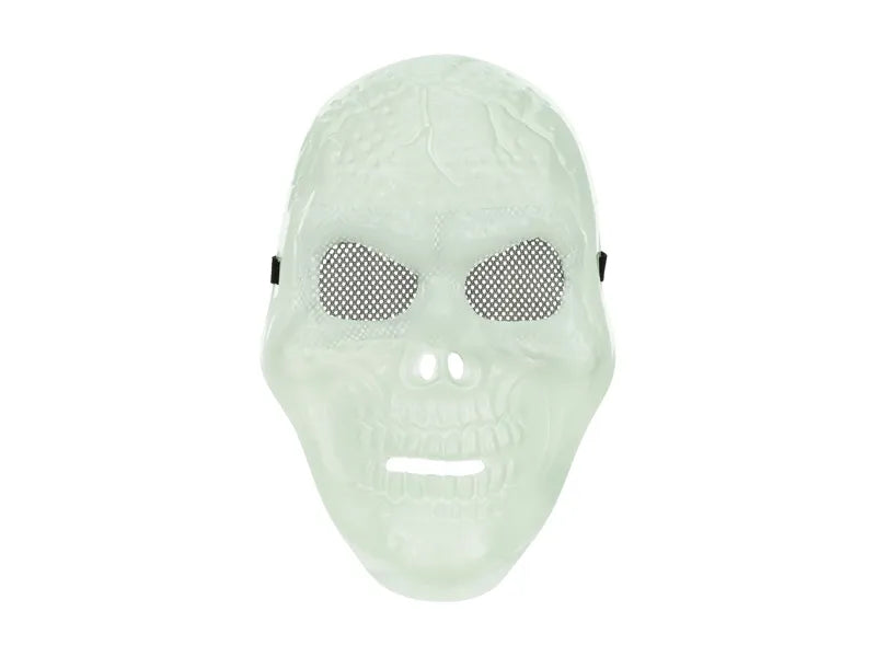 Máscara de Halloween Calavera que brilla en la oscuridad