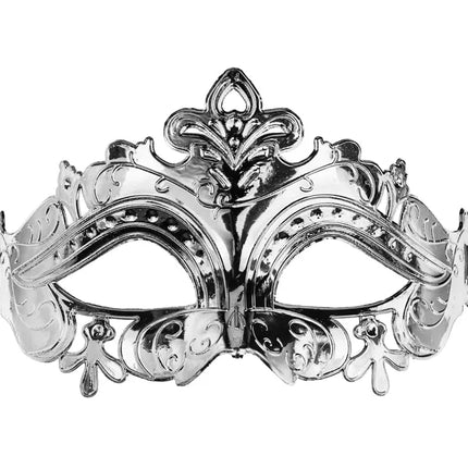 Antifaz veneciano de plata