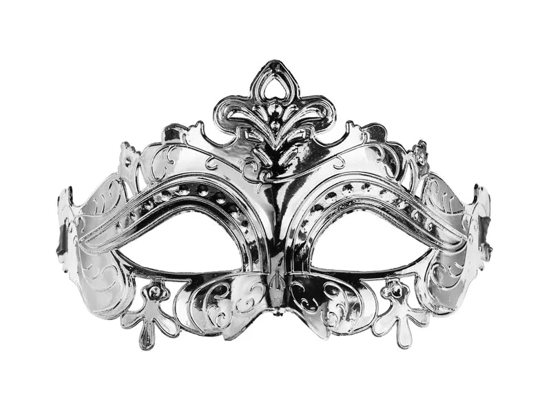 Antifaz veneciano de plata