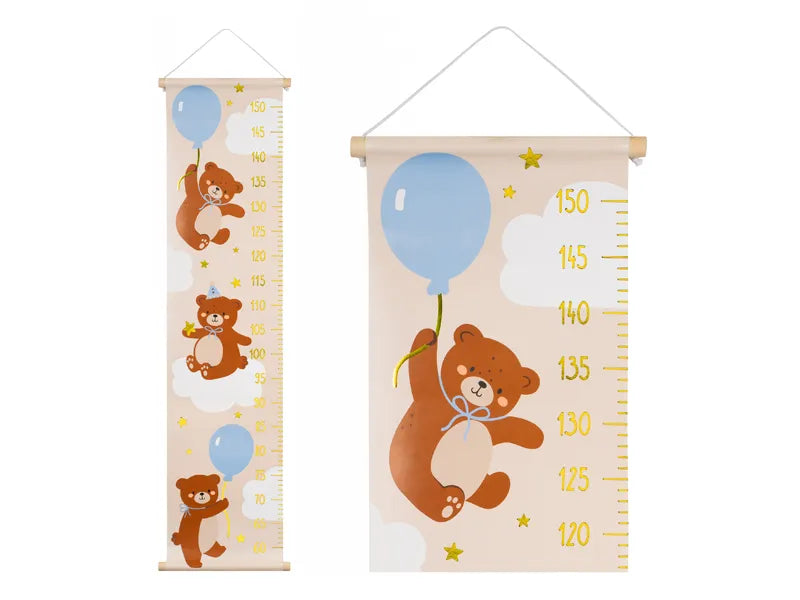 Tabla de crecimiento del oso 1m