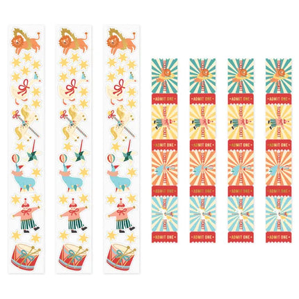 Pegatinas Circo 20uds