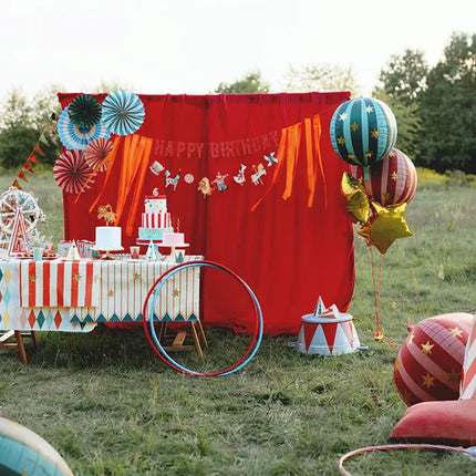 Mantel Circo Coloreado 1,8m