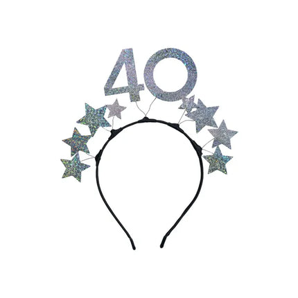 Diadema 40 Años Plata