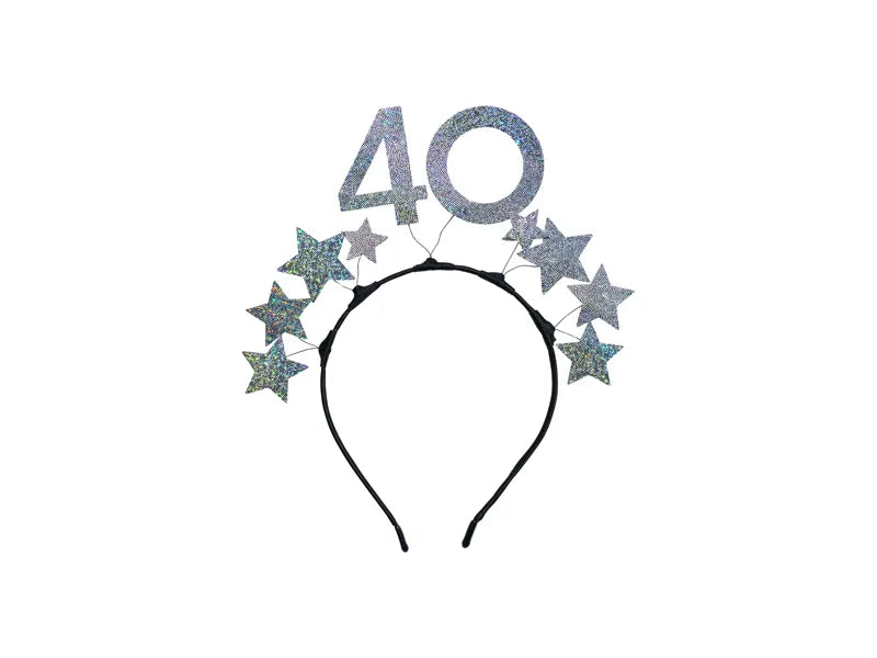 Diadema 40 Años Plata
