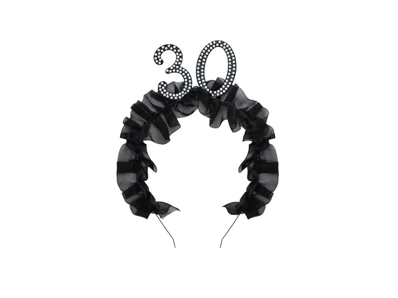 Diadema 30 Años Negra