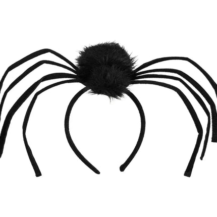 Diadema Halloween Araña Negra