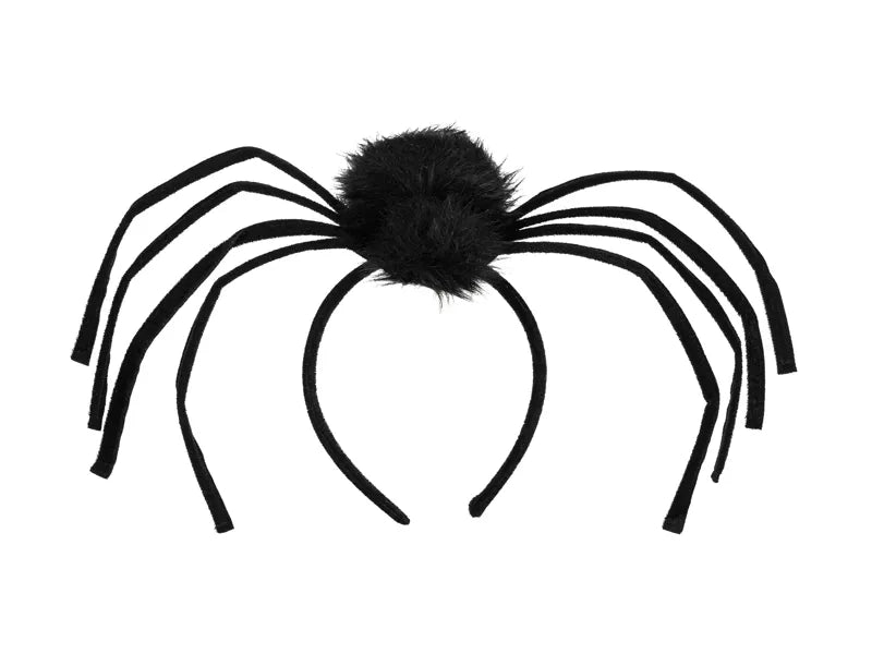 Diadema Halloween Araña Negra