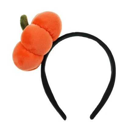 Diadema Calabaza Negra Naranja