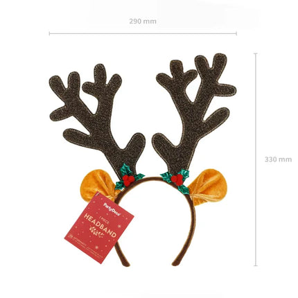 Diadema de Navidad Astas de reno