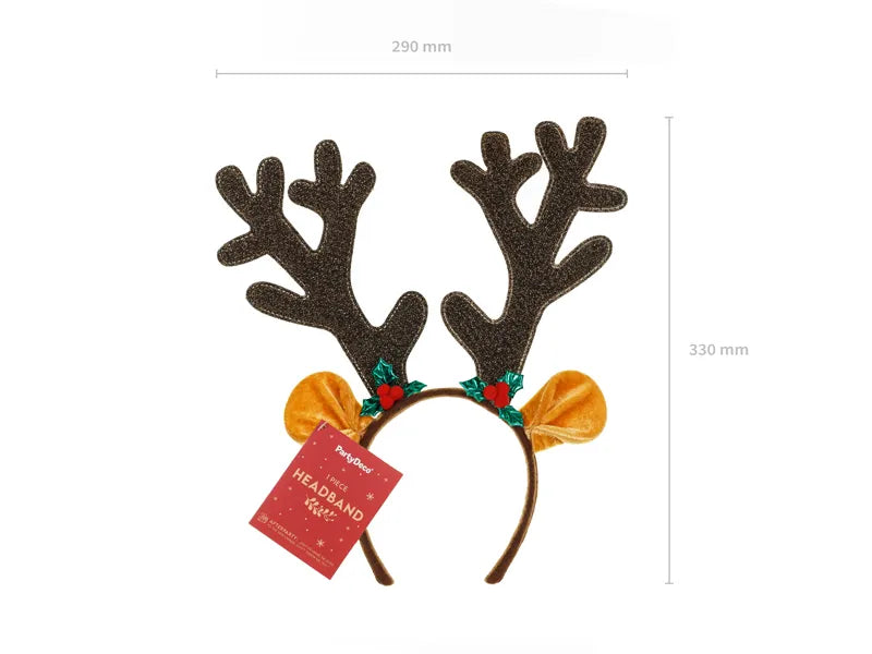 Diadema de Navidad Astas de reno