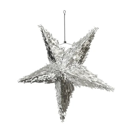 Piñata Estrella Plata 68cm