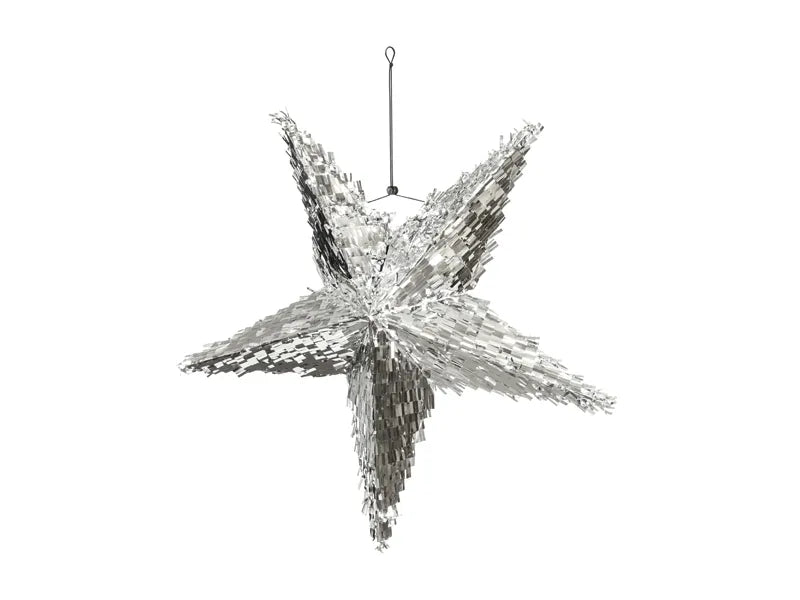 Piñata Estrella Plata 68cm