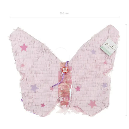Piñata Mariposa Rosa 58cm