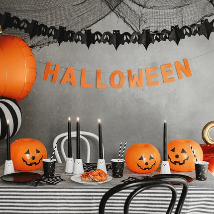 Globos de Halloween Calabazas Naranja 25cm 5pcs