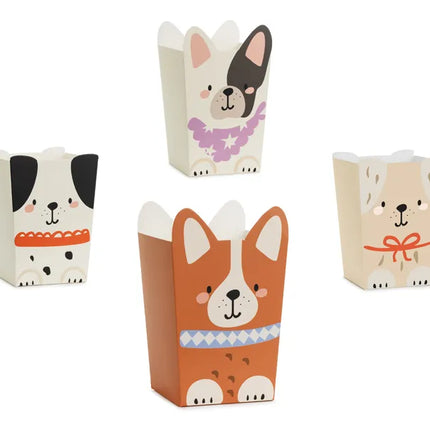 Cuencos para palomitas de maíz para perros 12,5cm 6pcs