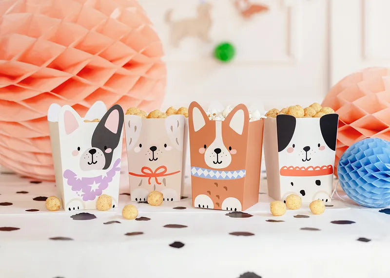 Cajas de palomitas Doggies