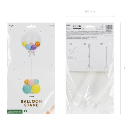 Soporte para Globos Blanco Plástico 72cm