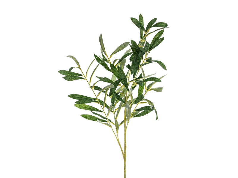 Rama de olivo falsa verde 91 cm