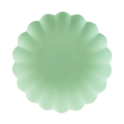 Platos Turquesa 22cm 4uds