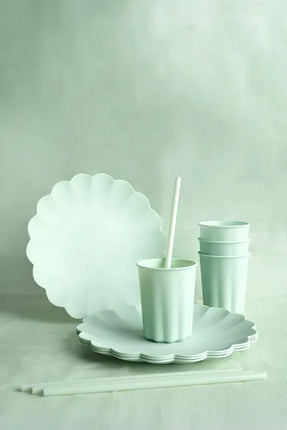 Platos Turquesa 22cm 4uds