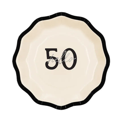 50 Años Platos 18cm 6pcs