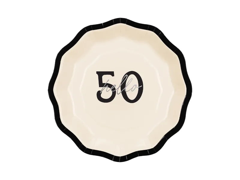 50 Años Platos 18cm 6pcs
