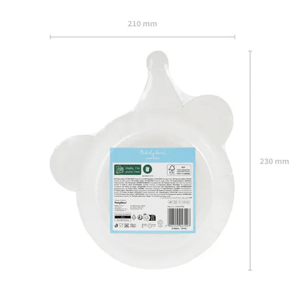 Platos Oso 21cm 6ud