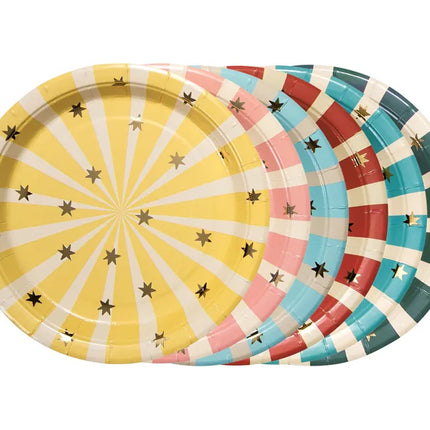 Platos Circo 18cm 6ud