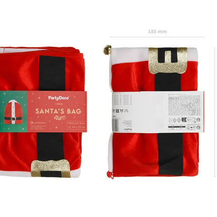 Bolsa de regalo de Papá Noel, mezcla, 50x70cm