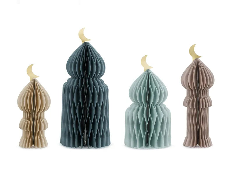 Set de Decoración Eid Mubarak 22,5cm 4pcs