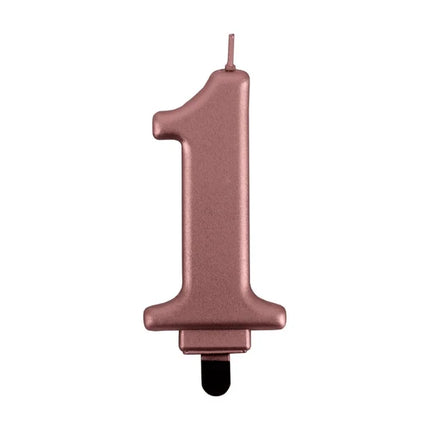 Vela de 1 año, oro rosa