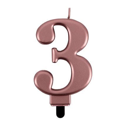 Vela de 3 años en oro rosa
