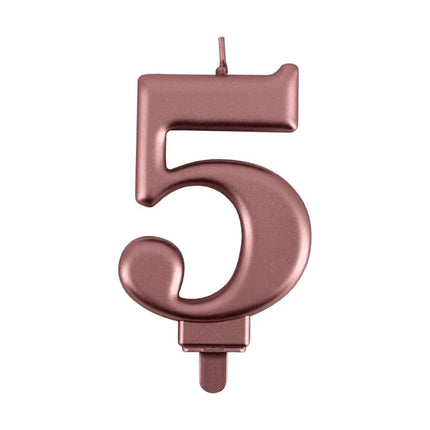 Vela de 5 años en oro rosa