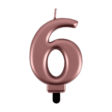 Vela de 6 años en oro rosa