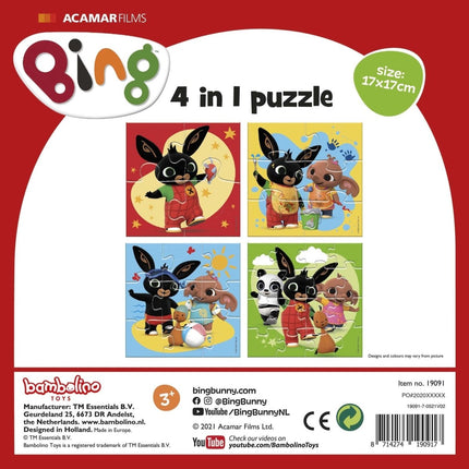 Bing 4 - In 1 Puzzel van Bambolino koop je bij Partywinkel