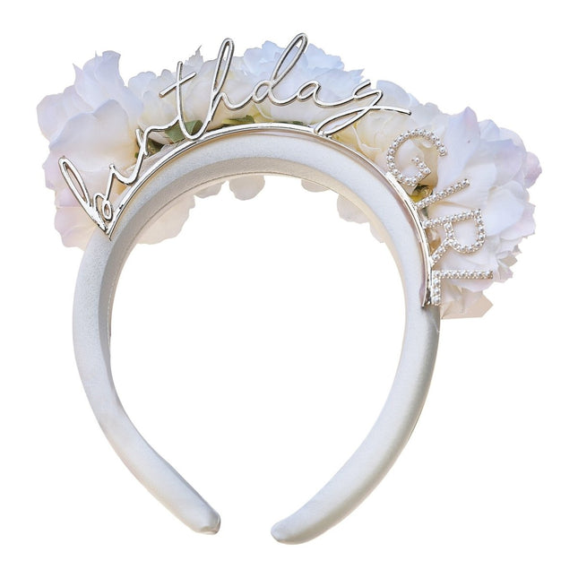 Birthday Girl Haarband 20cm van Ginger Ray koop je bij Partywinkel