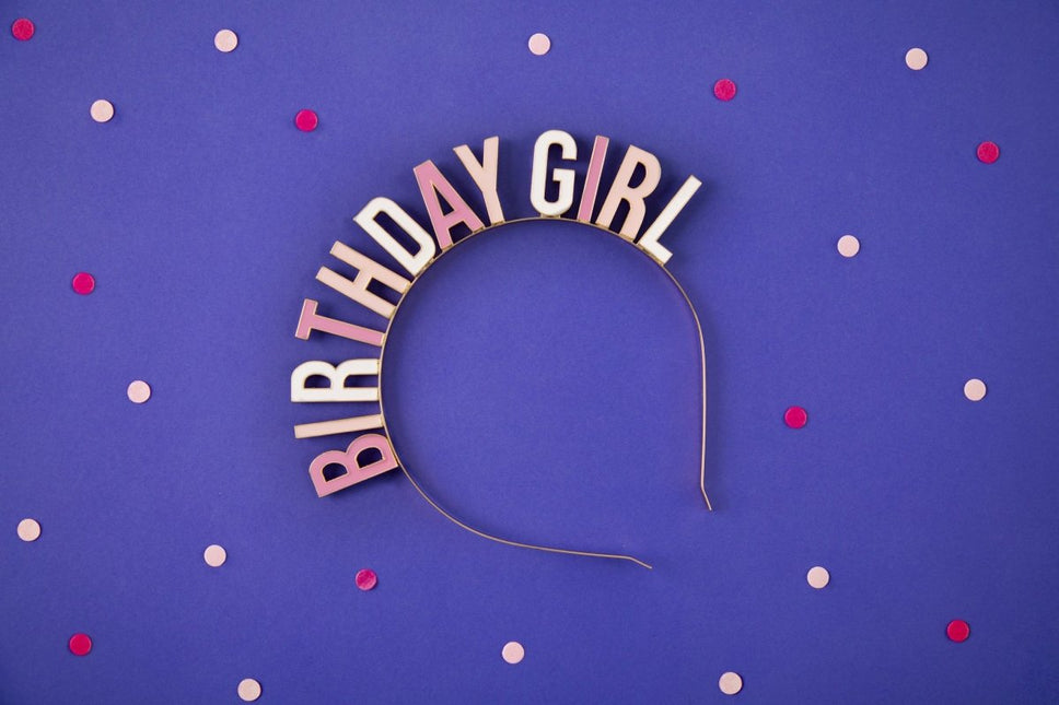 Birthday Girl Haarband van Partydeco koop je bij Partywinkel