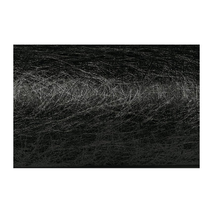 Camino de Mesa Negro Brillo 10M 30cm