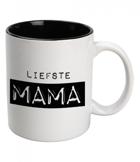 Taza Querida Mamá Cerámica Blanca Querida Mamá 12cm
