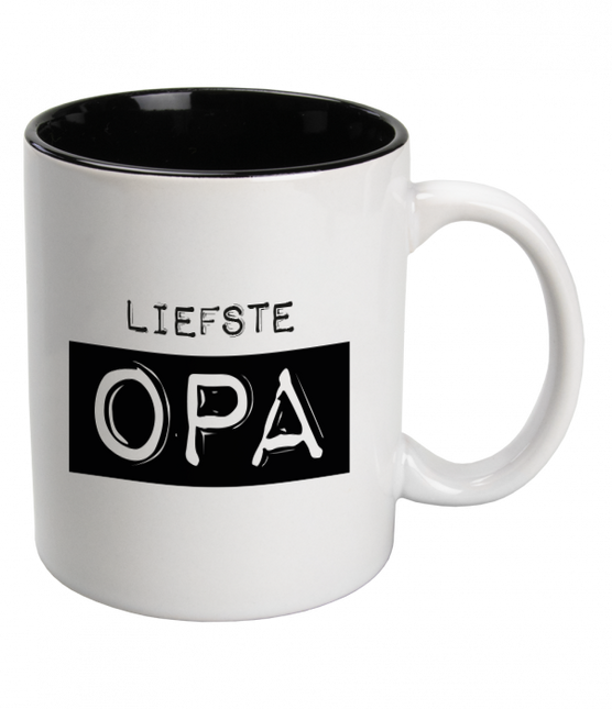 Taza Querido Abuelo Cerámica Blanca Querido Abuelo 12cm