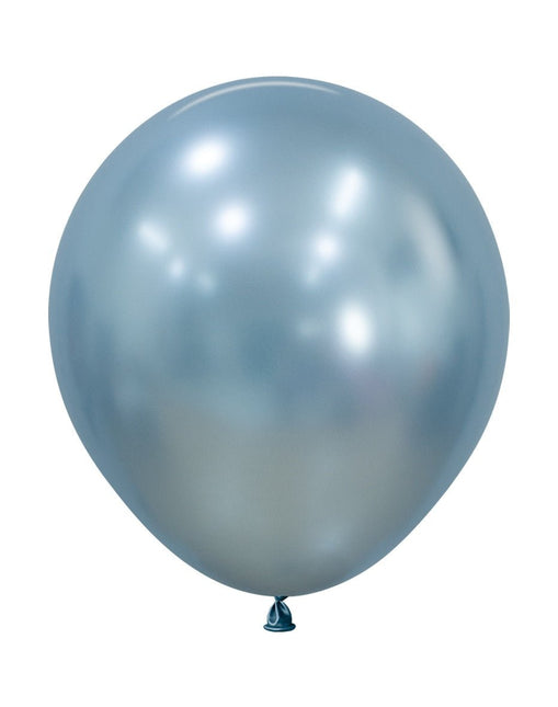 Blauwe Ballonnen Silk 45cm 25st van Sempertex koop je bij Partywinkel