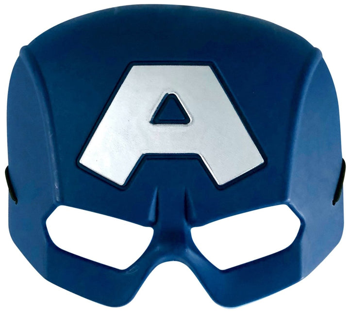 Blauwe Captain America Masker van Rubies koop je bij Partywinkel