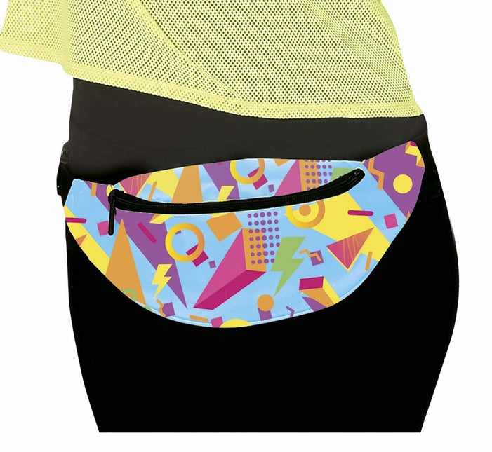 Blauwe Jaren 80 Heuptas van Fiestas Guirca koop je bij Partywinkel