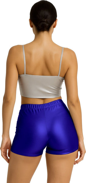 Blauwe Korte Broek Metallic van Fiestas Guirca koop je bij Partywinkel