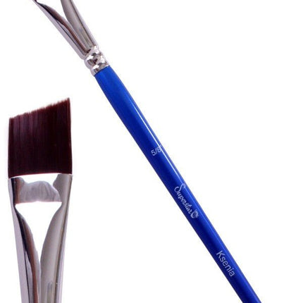 Blauwe Schmink Penseel Angle Nr.5/8 van Superstar koop je bij Partywinkel