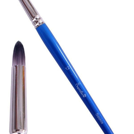 Blauwe Schmink Penseel Flower Nr.12 van Superstar koop je bij Partywinkel