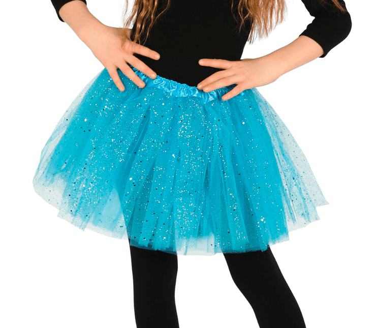 Blauwe Tutu Kind 31cm van Fiestas Guirca koop je bij Partywinkel