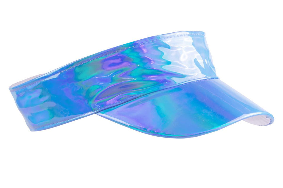 Blauwe Zonneklep Metallic van Wilbers & Wilbers koop je bij Partywinkel