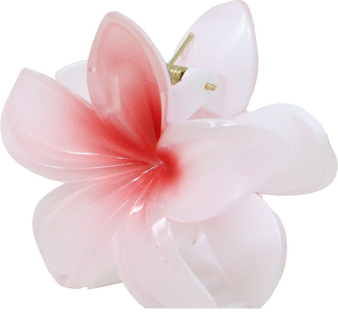 Bloem Haarclip Wit Rood - Partywinkel - 8434077272497