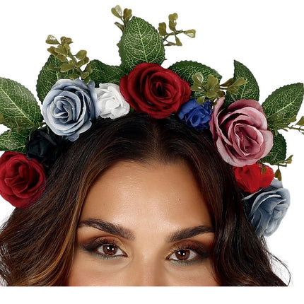 Bloemen Haarband Blaadjes van Fiestas Guirca koop je bij Partywinkel